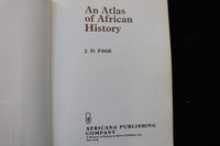 1978 AN ATLAS OF AFRICAN HISTORY SOFTCOVER BOOK BY J.D. FAGE - KD 9828