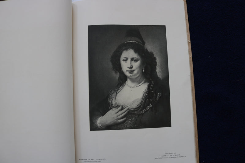 1900 JUNE MASTERS IN ART - SOFTCOVER - REMBRANDT - 10 PLATES - K 1523