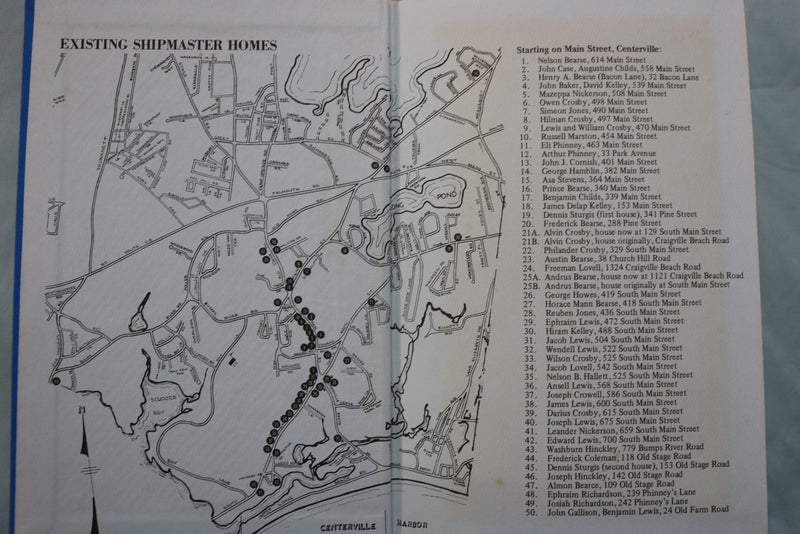 1977 CENTERVILLE SHIPMASTERS & SEAFARING DAYS HARDCOVER BOOK BY UNGERMAN- K 3332