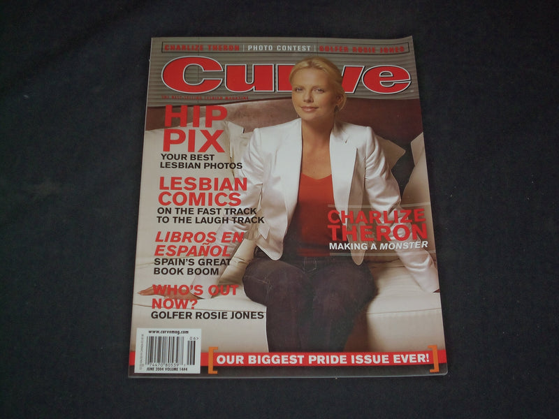 2004 JUNE CURVE MAGAZINE - CHARLIZE THERON - B 232