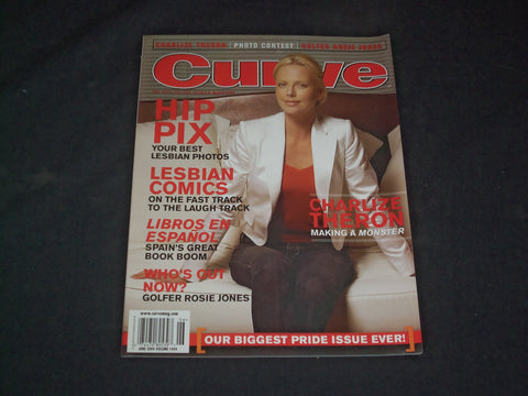 2004 JUNE CURVE MAGAZINE - CHARLIZE THERON - B 232