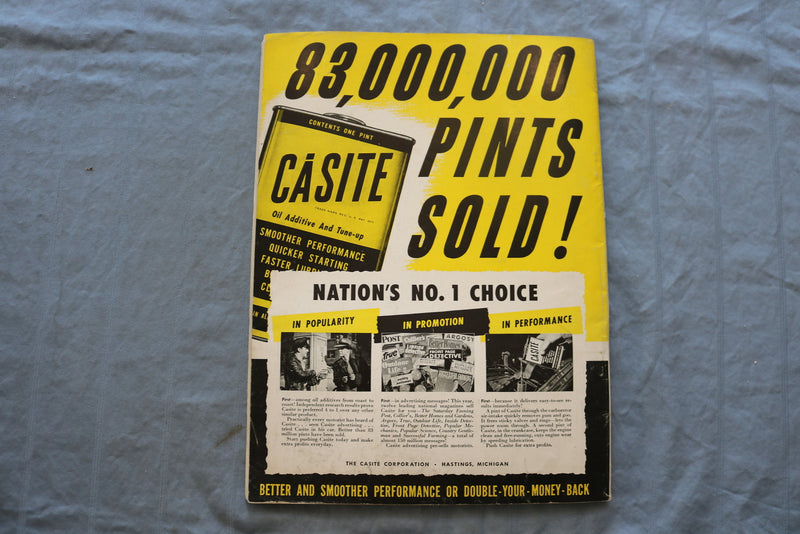 1950 SEP SUPER SRICE STATION MAGAZINE - CARE WILL SAVE YOUR CAR COVER - SP 5397Q
