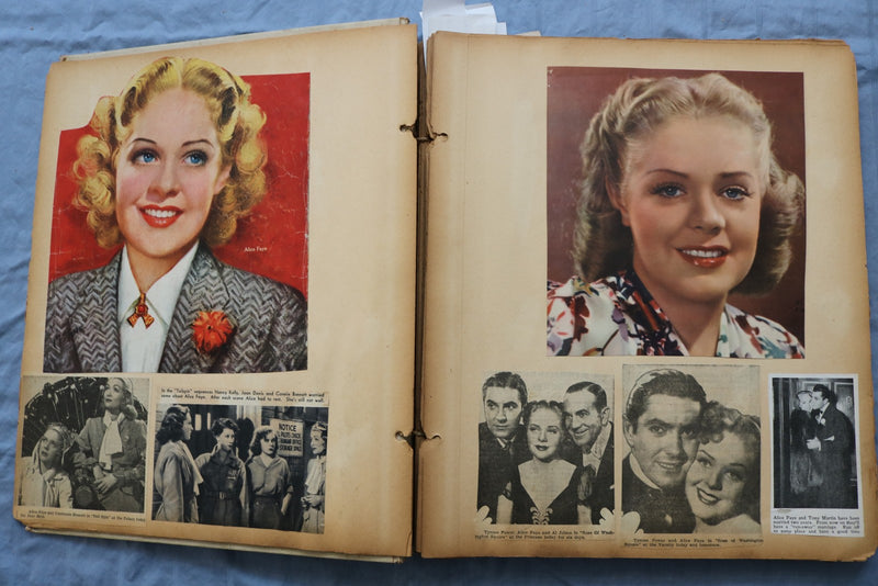 ALICE FAYE SCRAPBOOK - E 26468