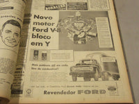 1957 MAY RIO DE JANEIRO DIARIO NEWSPAPER BOUND VOLUME - SPANISH - BV 57