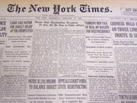 1932 FEBRUARY 10 NEW YORK TIMES - WALKER FOR VICE PRESIDENCY - NT 4773