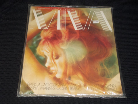 1973 DECEMBER VIVA MAGAZINE - WOMEN'S INTERNATIONAL FRONT COVER - E 4191