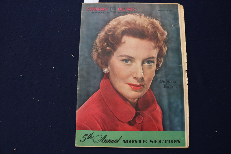 1953 NOV 15 SUNDAY NEWS PICTURE NEWSPAPER - DEBORAH KERR -MOVIE SECTION- E 22780