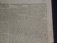 1849 JUNE 16 MASSACHUSETTS PLOUGHMAN NEWSPAPER - LOUIS KOSSUTH - NP 5170