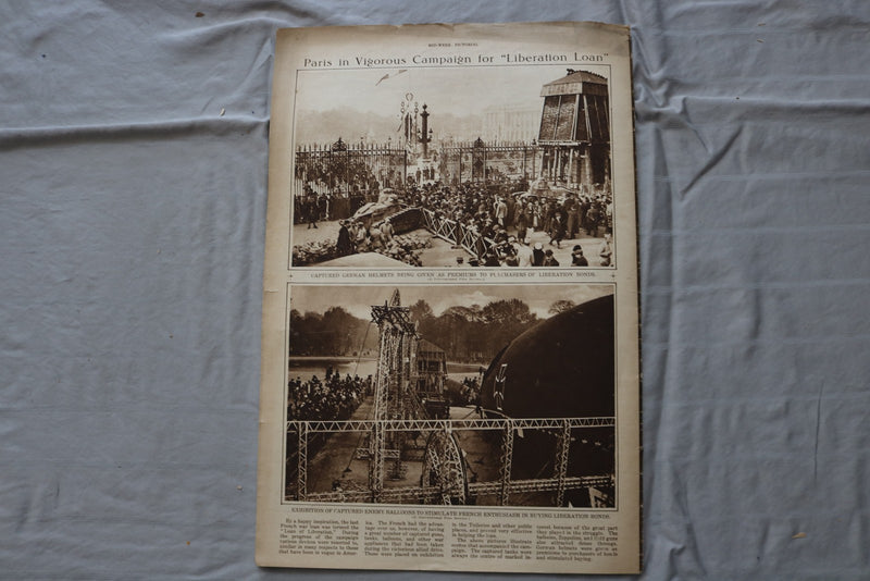1918 NOV 28 MID-WEEK PICTORIAL MAGAZINE SECTION - SHE WAITS BY HENNER - NP 9242
