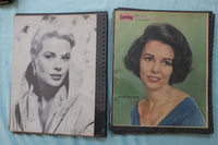 HOLLYWOOD MOVIE STAR SCRAPBOOK PAGES - 200+ PAGES AND 3 EMPTY ALBUMS - E 26488