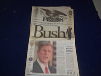 2000 DEC 14 ASBURY PARK PRESS - GEORGE BUSH ELECTED - GORE CONCEDES - NP 3071