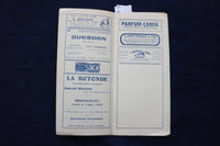 1905 MARCH 12 OLYMPIA THEATRE - LES FRERES ISOLA - PROGRAM - K 1670