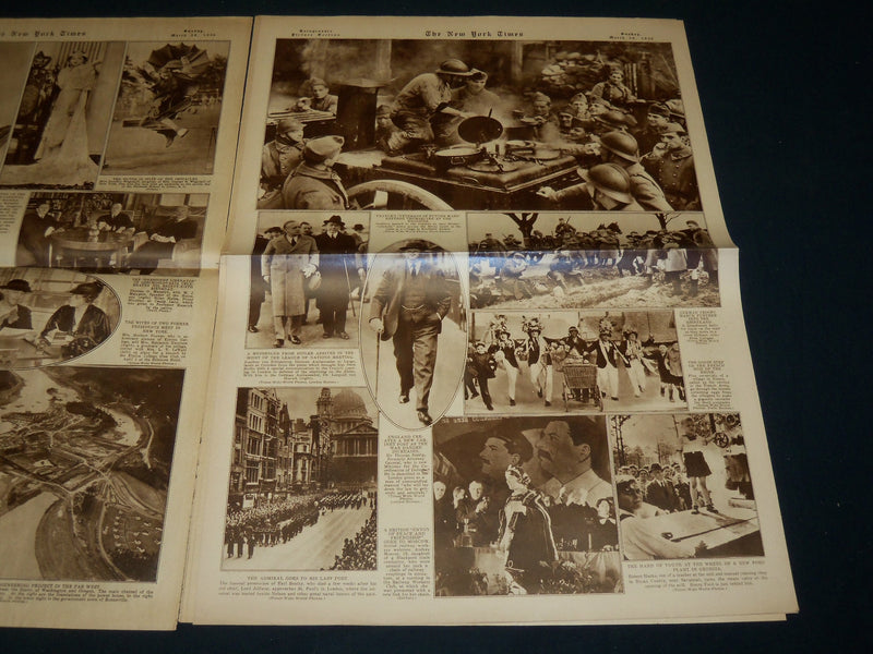1936 MARCH 29 NEW YORK TIMES ROTO PICTURE SECTION - JOHNSTOWN FLOOD - NT 9382