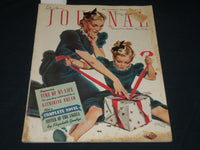 1939 DECEMBER LADIES HOME JOURNAL MAGAZINE - BEAUTIFUL FRONT COVER - F 325