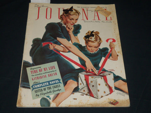 1939 DECEMBER LADIES HOME JOURNAL MAGAZINE - BEAUTIFUL FRONT COVER - F 325