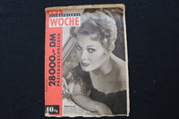 1956 FEBRUARY 25 ABZ ILLUSTRIERTE WOCHE MAGAZINE - KIM NOVAK COVER - E 25103