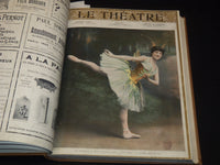 1906 JANUARY-JUNE LE THEATRE MAGAZINE BOUND VOLUME - 12 ISSUES - KD 2278F