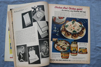 1946 FEBRUARY WOMAN'S DAY MAGAZINE - GREAT COVER, ARTICLES & ADS - ST 1000P