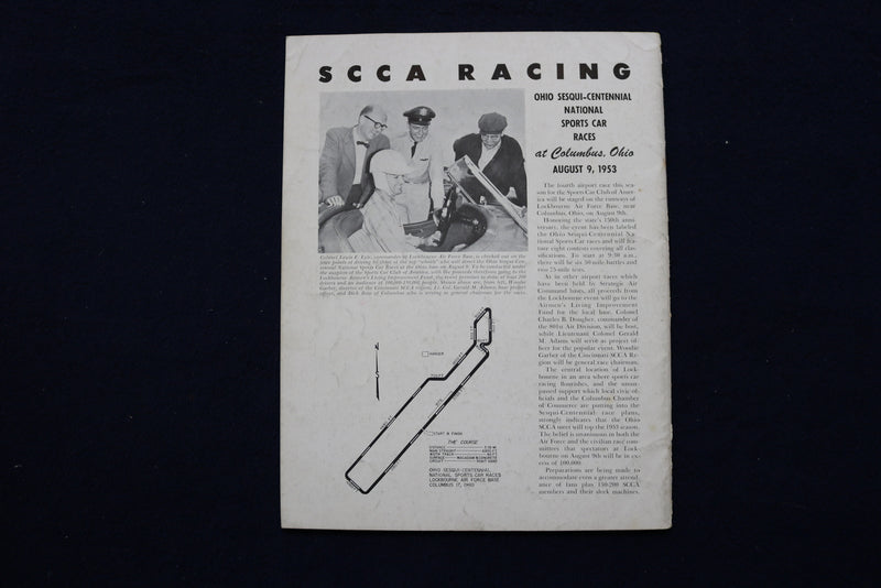 1953 JULY-AUGUST SPORTS CAR MAGAZINE - TYPE 35 1928 MINIATURE BUGATTI - E 12104