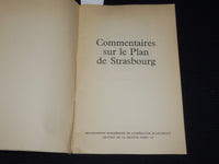 1954 MAY COMMENTAIRES SUR LE PLAN DE STRASBOURG FRENCH BULLETIN - PARIS - J 9884