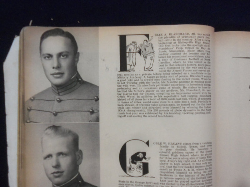 1945 DECEMBER 1 ARMY-NAVY FOOTBALL PROGRAM-MUNICIPAL STADIUM PHILADELPHIA- K 116