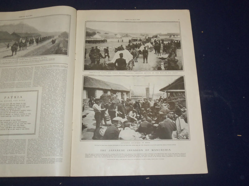 1904 JULY 2 COLLIER'S MAGAZINE - JULY 4TH ILLUSTRATED COVER - ST 6683