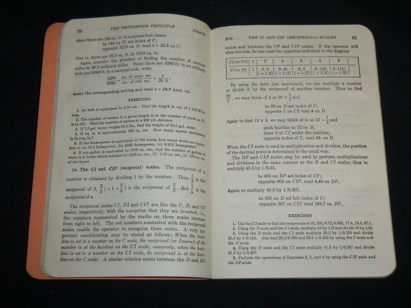 1944-1945 KEUFFEL & ESSER SLIDE RULE MANUALS & PRICELIST LOT OF 3 - J 6746
