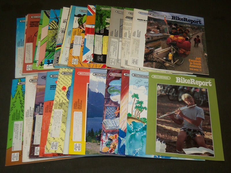 1985-1994 BIKE REPORT MAGAZINE LOT OF 69 ISSUES - NICE COVERS - O 3213