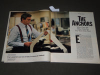 1986 JULY 27 NEW YORK TIMES MAGAZINE SECTION - THE T. V. ANCHORS - J 3078