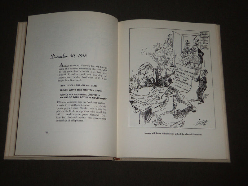 1954 AS DING SAW HOOVER BY JAY N. DARLING HARDCOVER BOOK - NICE ILLUS - KD 4707