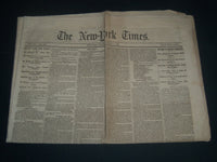 1865 AUGUST 1 NEW YORK TIMES NEWSPAPER - WEST POINT CHANGES AND REFORMS- NP 3991
