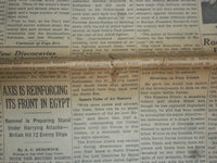 1942 SEP 8 NEW YORK TIMES-PRESIDENT TO CONGRESS: CURB PRICES OR I WILL - NP 6506