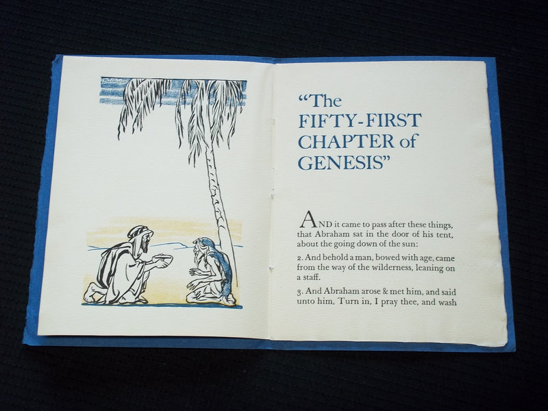 1943 A PARABLE THE FIFTY-FIRST CHAPTER OF GENESIS SOFTCOVER BOOK - J 7178