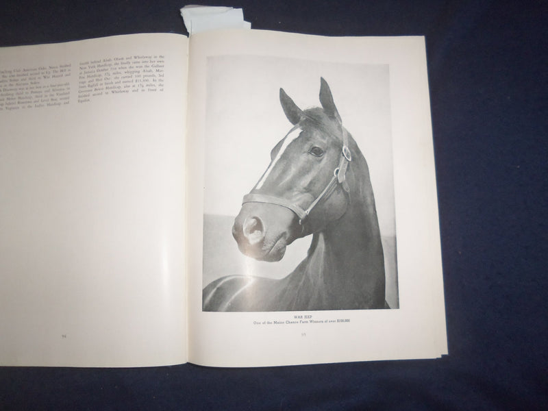 1947 WHO'S WHO IN THOROUGHBRED RACING VOL. II HARDCOVER BOOK -NED WELCH- KD 8163