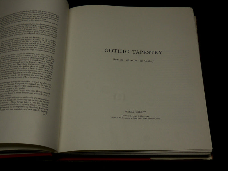 1965 GREAT TAPESTRIES HISTORY 12TH TO 20TH CENTURY BOOK BY JOSEPH JOBE - R 715Q