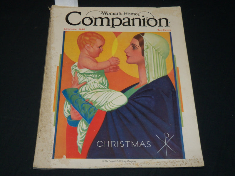 1930 DECEMBER WOMAN'S HOME COMPANION MAGAZINE - GREAT COVER & ADS - ST 4878L