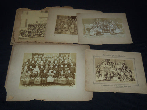 1890'S BLAIR SCHOOL CLASS PHOTOS - MOUNTED - 5 TOTAL PHOTOS - #36