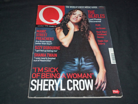 1998 OCTOBER Q MAGAZINE - SHERYL CROW - SP 6412