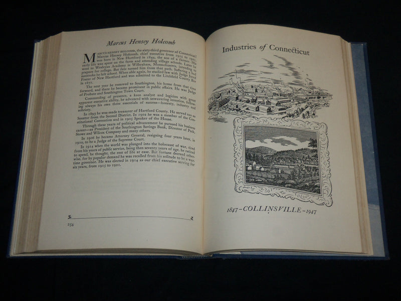 1947 HIGHWAYS & BYWAYS OF CONNECTICUT 1847-1947 BOOK - KD 6978