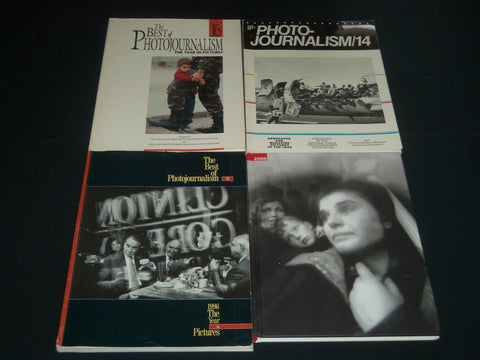 1989-2001 THE BEST OF PHOTO-JOUNALISM BOUND VOLUME LOT OF 5 - KD 2234