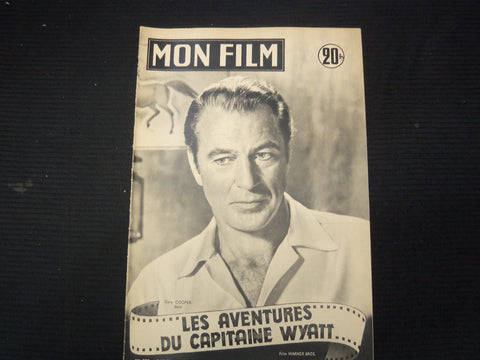 1952 DECEMBER 3 MON FILM FRENCH MAGAZINE - GARY COOPER - E 26185
