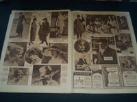 1919 APRIL 20 BALTIMORE SUN NEWSPAPER PICTURE SECTION - WAR MAP - NT 7374
