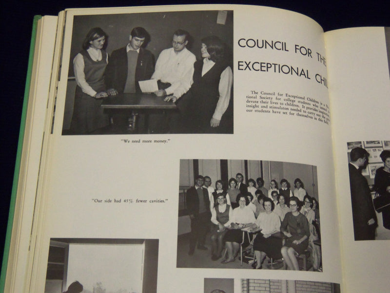 1966 TOWER JERSEY CITY STATE COLLEGE YEARBOOK - NJ - NICE PHOTOS - YB 649