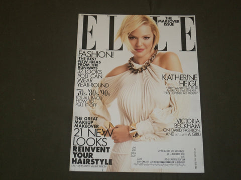 2012 JANUARY ELLE MAGAZINE - KATHERINE HEIGL COVER - B 1883