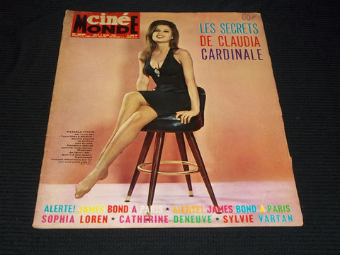 1965 MARCH 2 CINEMONDE MAGAZINE - PAMELA TIFFIN COVER - E 24838