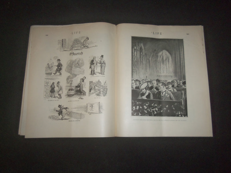 1919 APRIL 3 LIFE MAGAZINE - EASTER NUMBER - SAINT AND SINNERS - L 768X