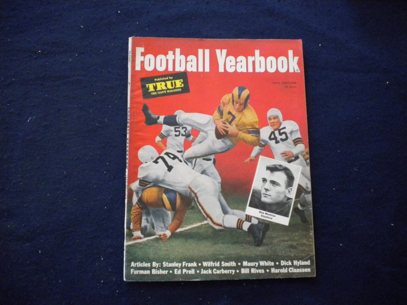 1952 FOOTBALL YEARBOOK MAGAZINE - BOB MATHIAS, STANFORD - B 439O