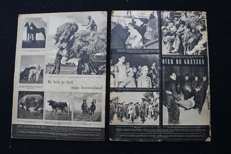 1948-1953 DE SPIEGEL CHRISTELUK NATIONAAL MAGAZINE - LOT OF 17 - DUTCH - O 3707
