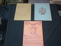 1948 & 1952 AMERICAN INDIAN READ-CUT AND COLOR BOOKS - LOT OF 3 - O 2618A