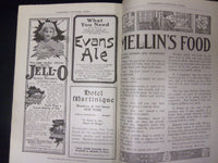 1908 JULY COSMOPOLITAN MAGAZINE - NICE COVER, ADS AND ARTICLES - ST 3023